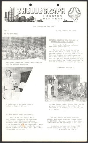 Shellegraph, No. 19, October 11, 1963