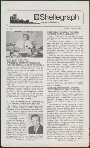 Shellegraph, No. 28, July 30, 1971