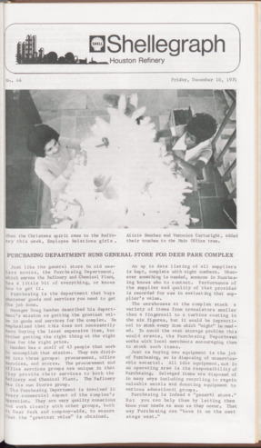 Shellegraph, No. 46, December 10, 1971