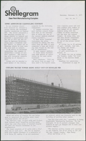 Shellegram, Vol. 42, No. 7, February 17, 1977