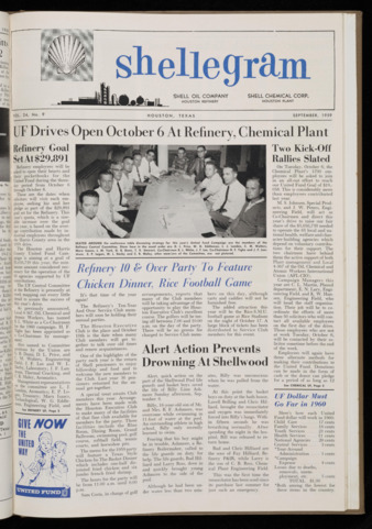 Shellegram, Vol. 24, No. 9, September 1959