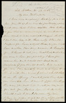 Letter from William Edgerton to Dorothy Edgerton