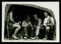 POWs being evacuated from Rat Buri, Thailand