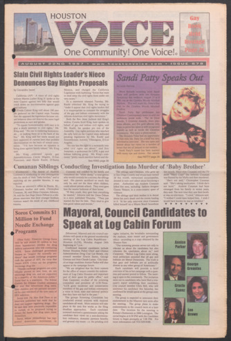 Houston Voice, No. 878, August 22, 1987