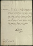 Letter from Ramon Arizpe, Ministry of Justice and Ecclesiastical Affairs, to Provincial Vice President of Santo Domingo in Mexico, 1827 January 30