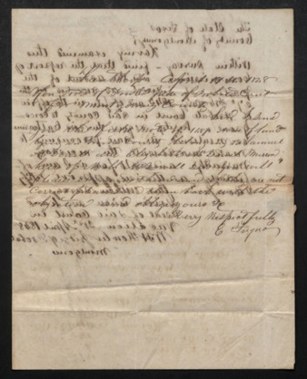 Probate Court decision and land survey regarding resolution to the dispute of goods and land
