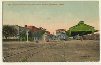 Hotel Brazos and Grand Central Station, Houston, Texas