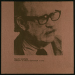 Ralph Rapson Lecture Poster