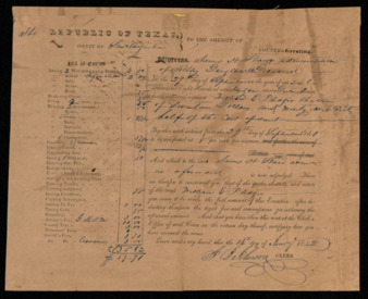 Probate Court document, Starr vs. Pledger