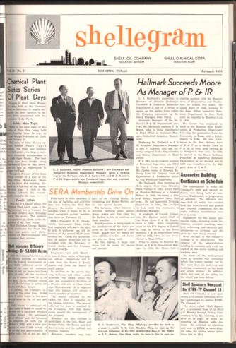 Shellegram, Vol. 20, No. 2, February 1955