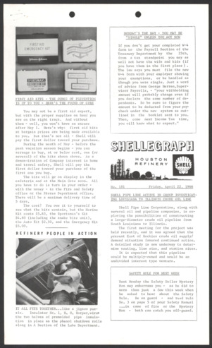 Shellegraph, No. 181, April 22, 1966