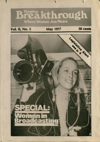 Houston Breakthrough, Vol. 2, No. 5, May 1977