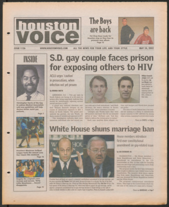 Houston Voice, No. 1126, May 24, 2002