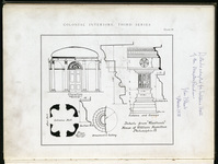 Colonial interiors: federal and Greek revival, third series, Inscription on plate 20