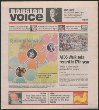 Houston Voice, March 17, 2006