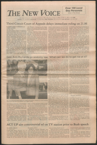 The New Voice, No. 588, January 31-February 6, 1992