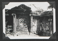 A full view of a vault in Paco Cemetery