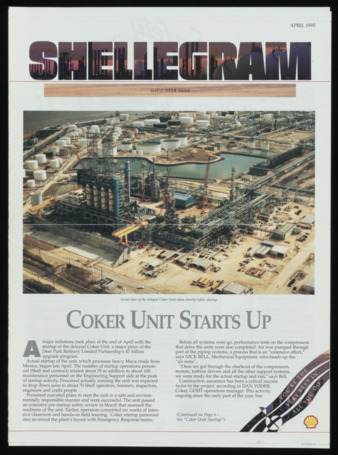 Shellegram, April 1995