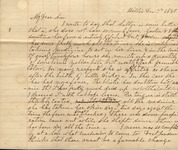 Letter from Mary Jones to Cromwell Anson Jones, 1880 December 7