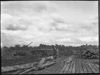 Group of people at an oil well in Brazoria County