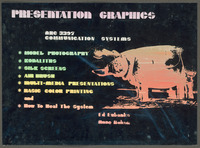 Presentation Graphics Course Poster