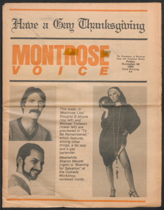 Montrose Voice, No. 109, November 26, 1982