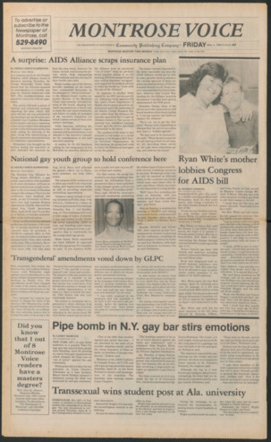 Montrose Voice, No. 497, May 4, 1990