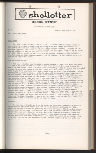 Shelletter, No. 76, February 4, 1963