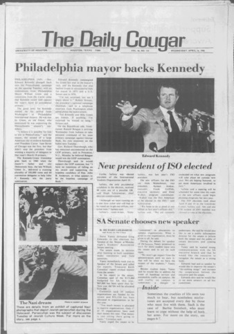 The Daily Cougar. Vol. 46, No. [127], April 16, 1980.