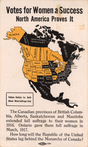 Votes for Women a Success, North America Proves It