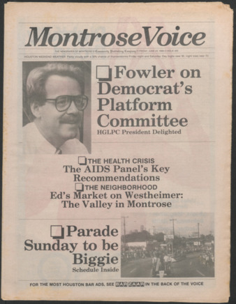 Montrose Voice, No. 400, June 24, 1988