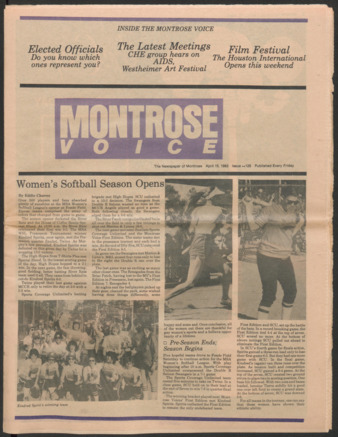 Montrose Voice, No. 129, April 15, 1983