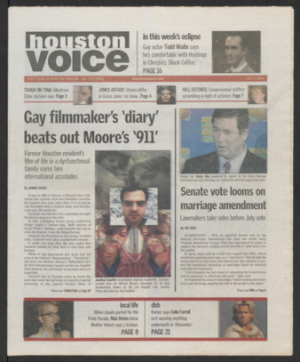 Houston Voice, July 2, 2004