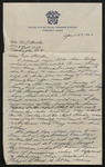 Letter from Clayton Wallace to Mr. Fulton, William L., 1943 April 27