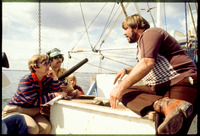 Shrimper interviewed during  production of "U.S. Chronicle with Jim Lehrer: Fishing troubled waters"
