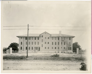 Exterior of Houston Negro Hospital, from a distance