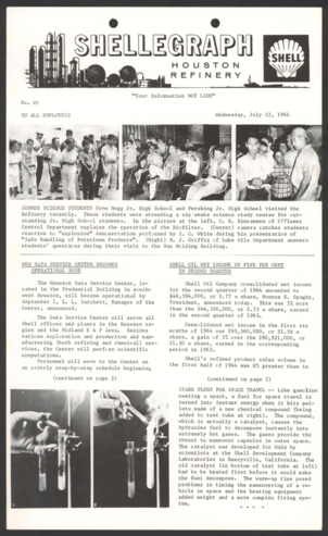 Shellegraph, No. 90, July 12, 1964 