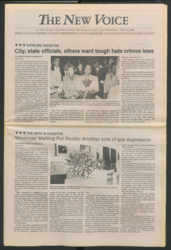 The New Voice, No. 561, July 26-August 1, 1991