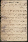 Letter from Thomas Scanlan to the Board of Aldermen, 1873 June 28