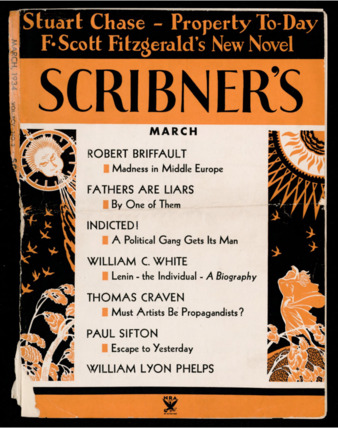 Scribner's Magazine, Vol. 95, No. 3, March 1934: article "Lenin - the Individual - A Biography"