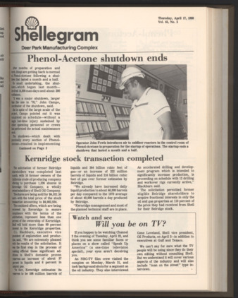 Shellegram, Vol. 45, No. 5, April 17, 1980
