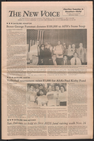 The New Voice, No. 575, November 1-7, 1991