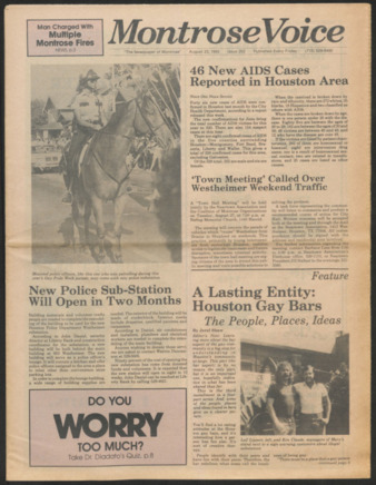 Montrose Voice, No. 252, August 23, 1985