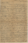 Letter from Mary Jones to Cromwell Anson Jones, 1869 July 19