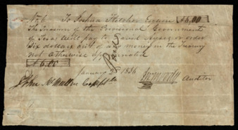 Pay certificate for David Ayers