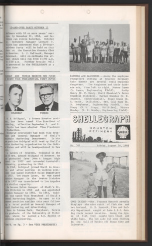Shellegraph, No. 304, August 30, 1968
