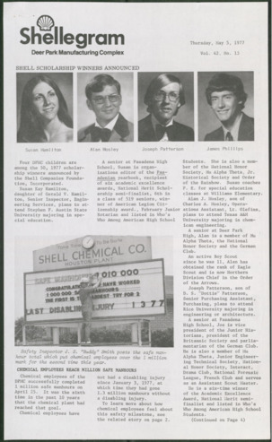 Shellegram, Vol. 42, No. 15, May 5, 1977