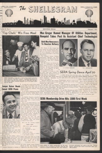 The Shellegram, Vol. 18, No. 2, February 1953