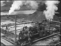 Pipes at an oil well in Brazoria County