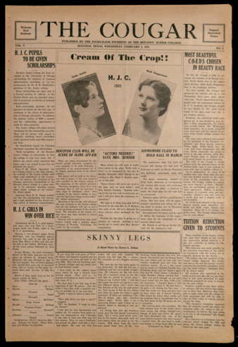 The Cougar, Vol. 5, No. 6, February 3, 1932